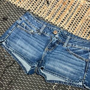 American Eagle Outfitters Dark Wash Denim Shorts